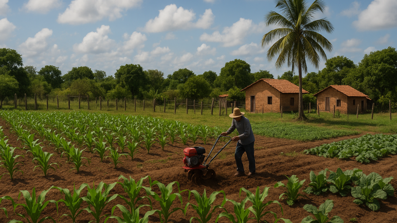 Segundo Fabio Jose Gentil Pereira Rosa, agricultura familiar no Maranhão é fundamental para produção local e bem-estar social.
