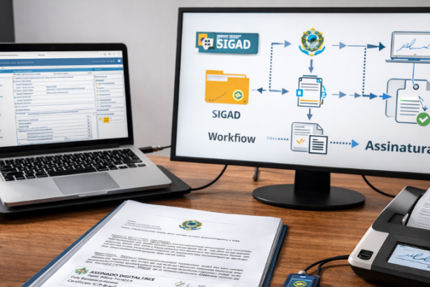 Dataeasy apresenta a nova fronteira da automação pública com integração entre SIGAD, workflows e assinaturas ICP-Brasil.